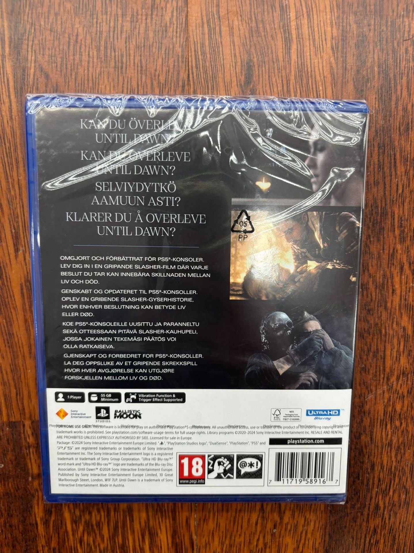 UNTIL DAWN PS5 EU PRE-SALE UNTIL DAWN PS5 EU PRE-SALE
